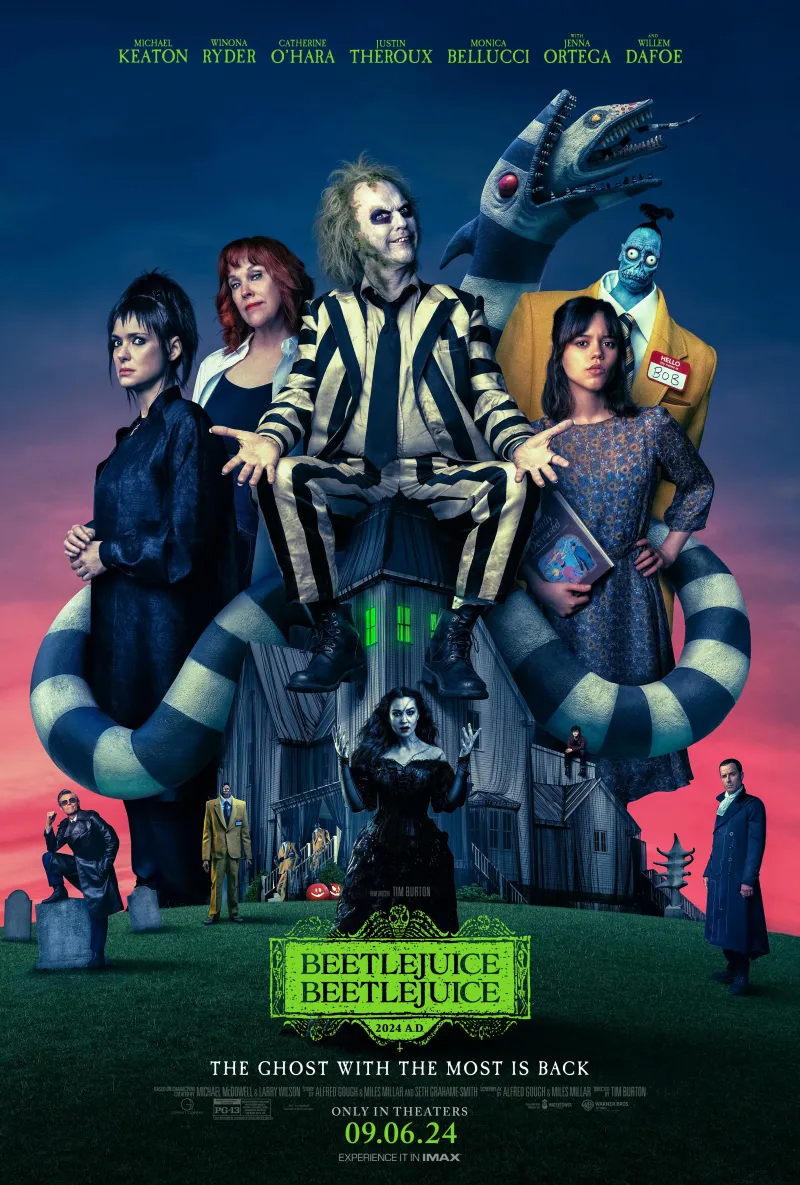 BEETLEJUICE 1988 and BEETLEJUICE BEETLEJUICE – **2FOR1 DOUBLE FEATURE**