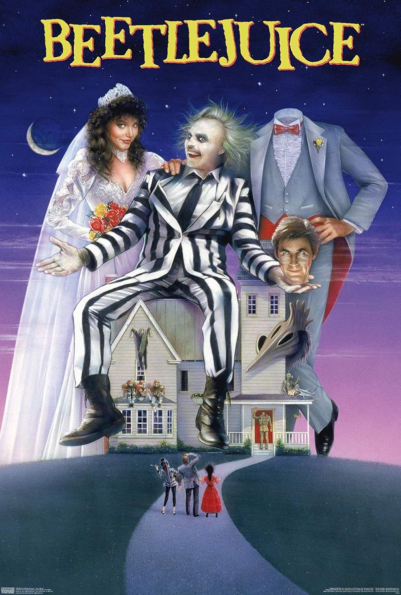 Beetlejuice 1988 Poster