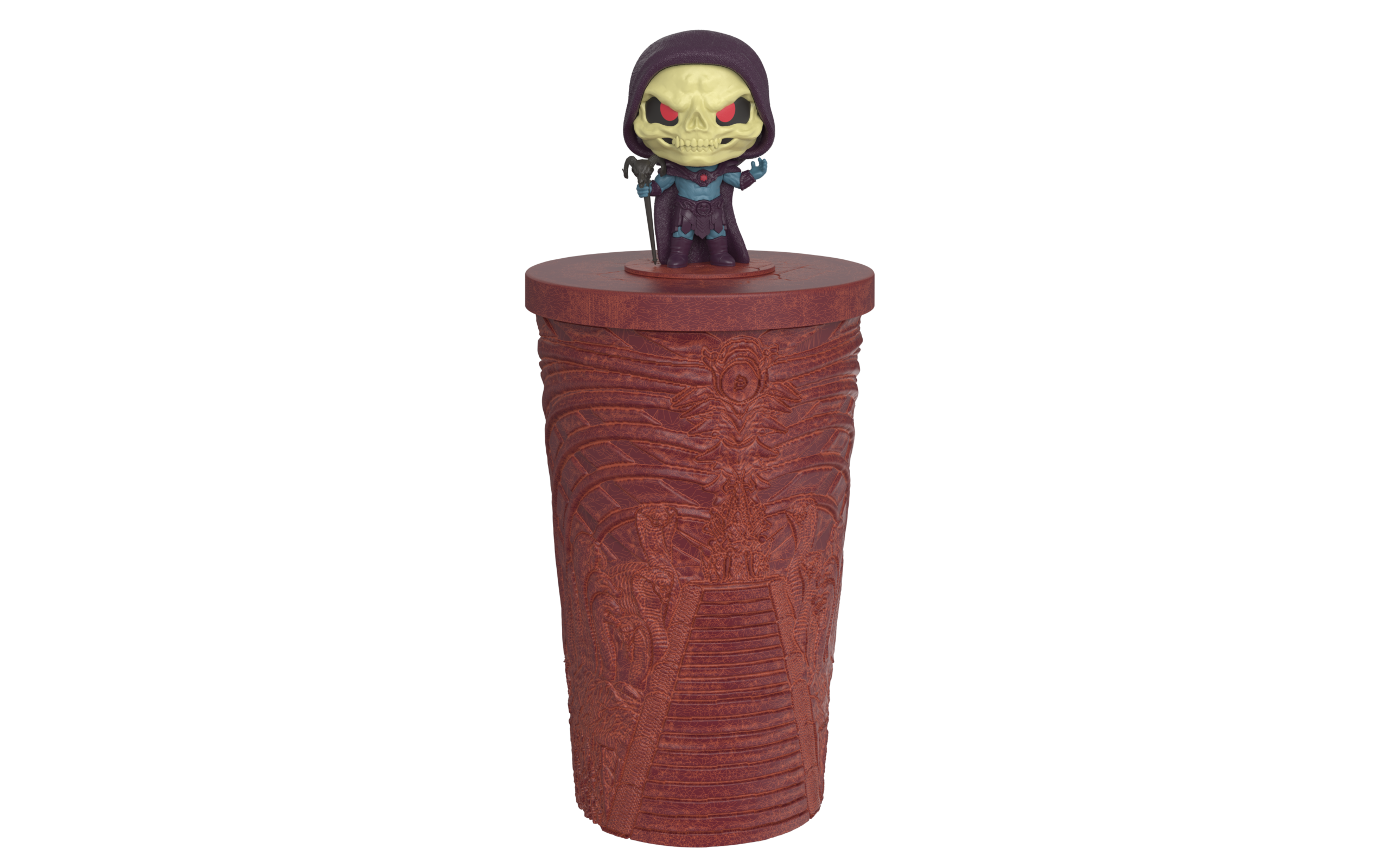 MOTU: He-Man and Skeletor Totem Cup SET of 2 - Image 9