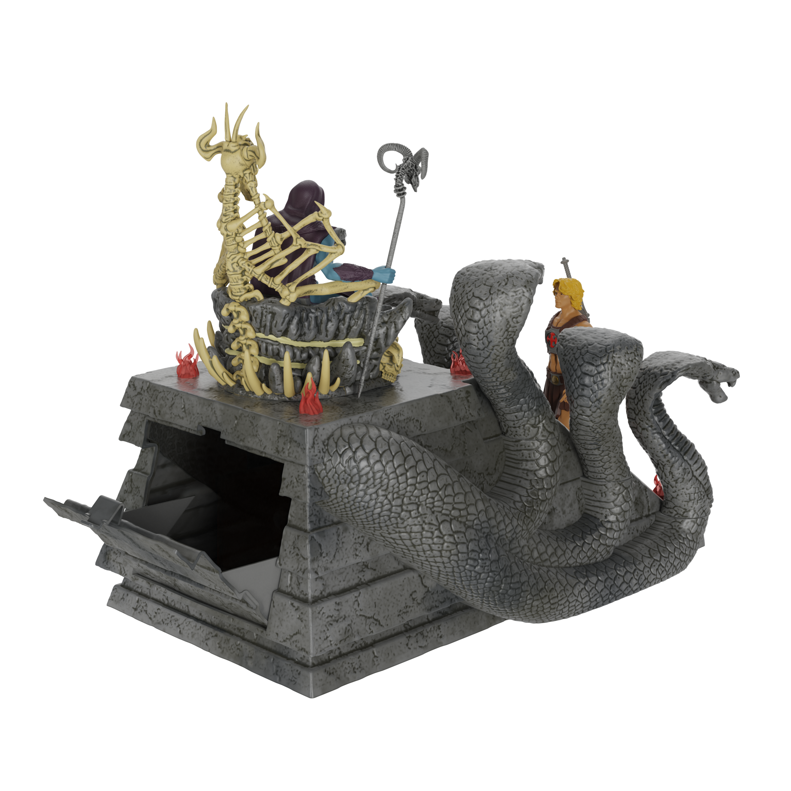 MOTU: Skeletor's Throne LED Popcorn Bucket - Image 3
