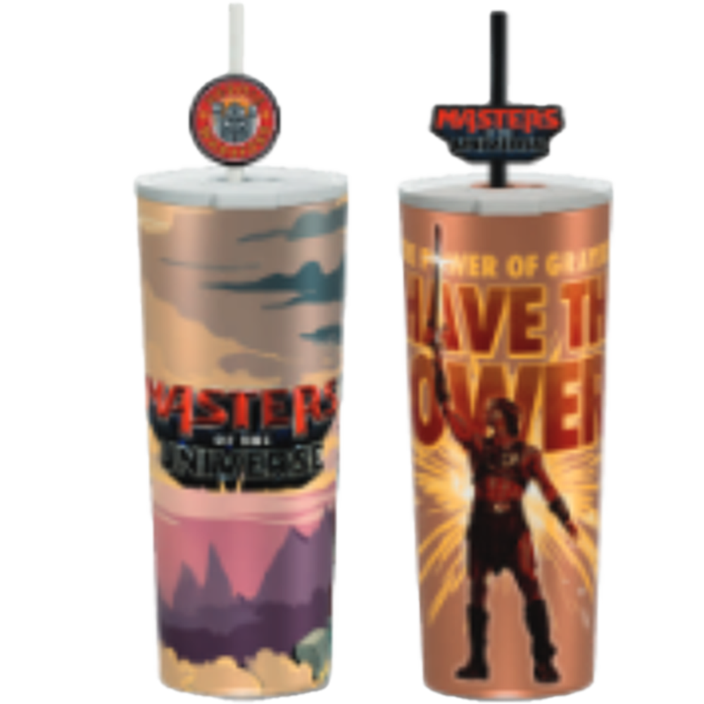 MOTU: STAINLESS STEEL TUMBLERS 24oz (SET OF 2 DESIGNS)