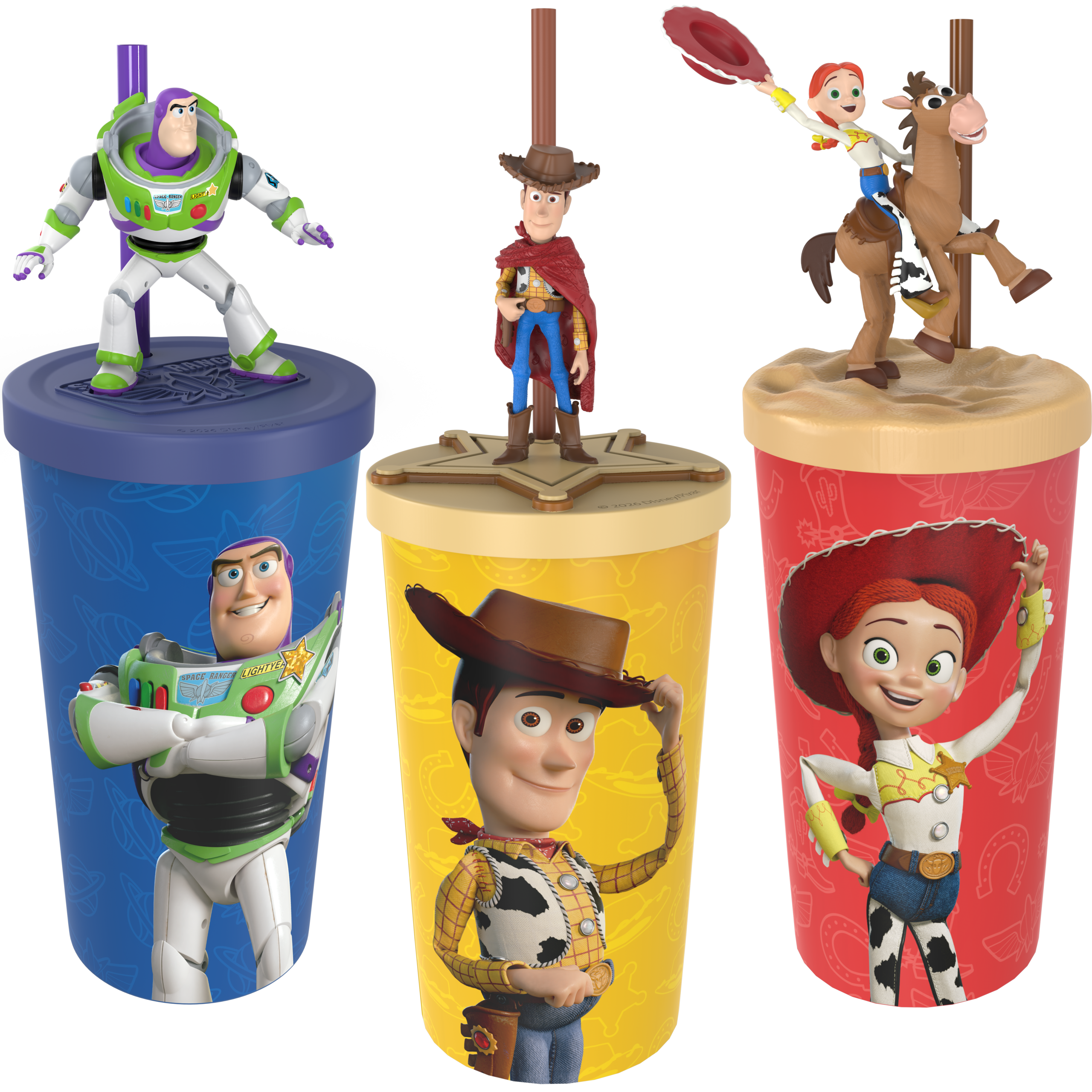z Toy Story 5: Tumbler with 3D Molded Lid (SET OF ALL 3) *Sold out*