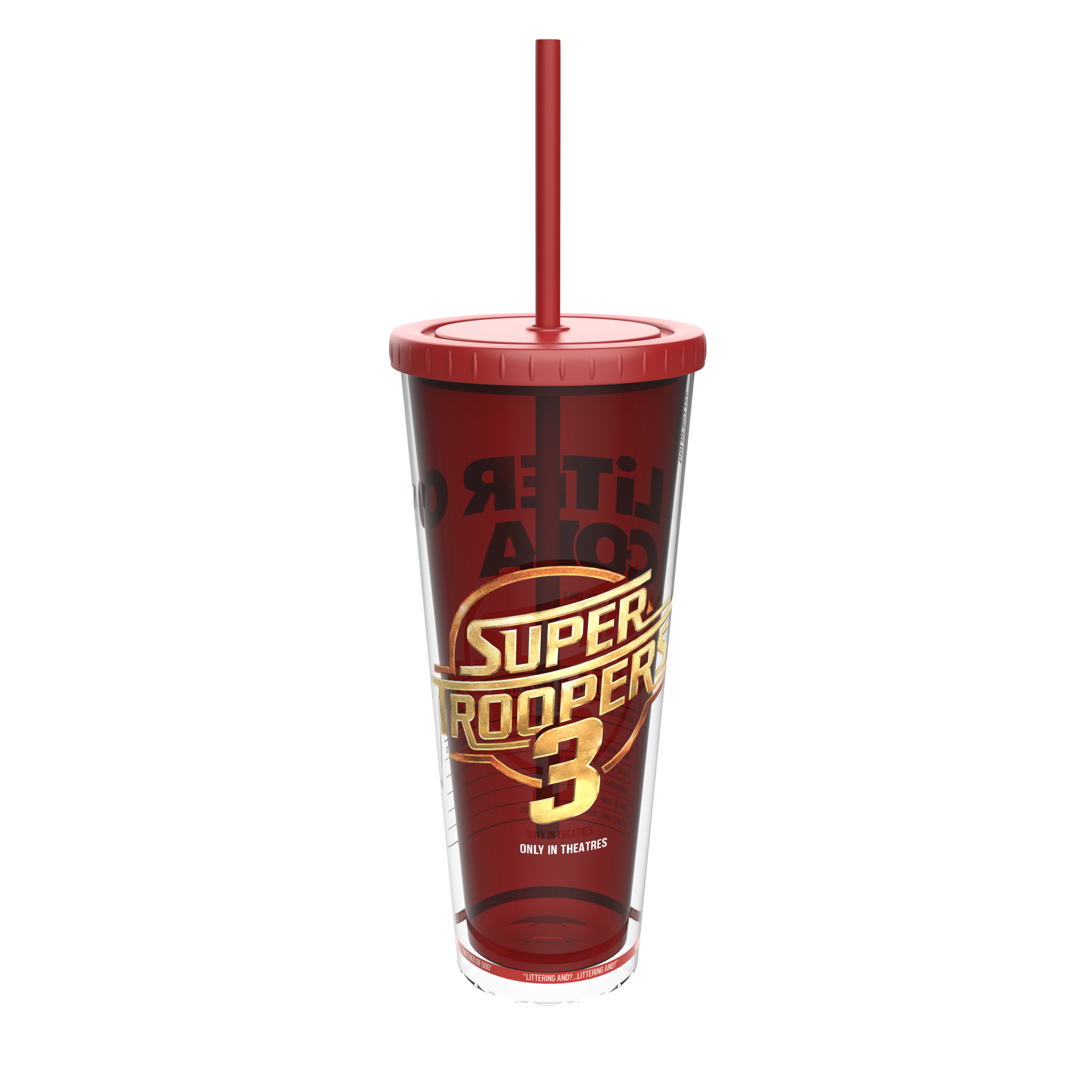 Super Troopers 3: Liter Cola Tumbler *ORDERING LIVE* - Image 2