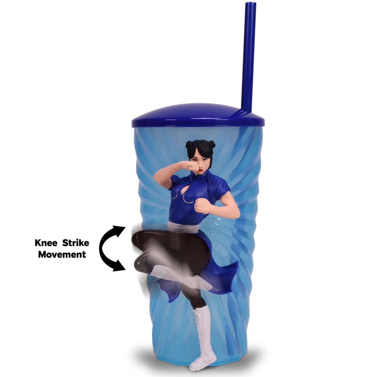 Street Fighter: Chun-Li Live Action Kicking Tumbler | Swan Drive