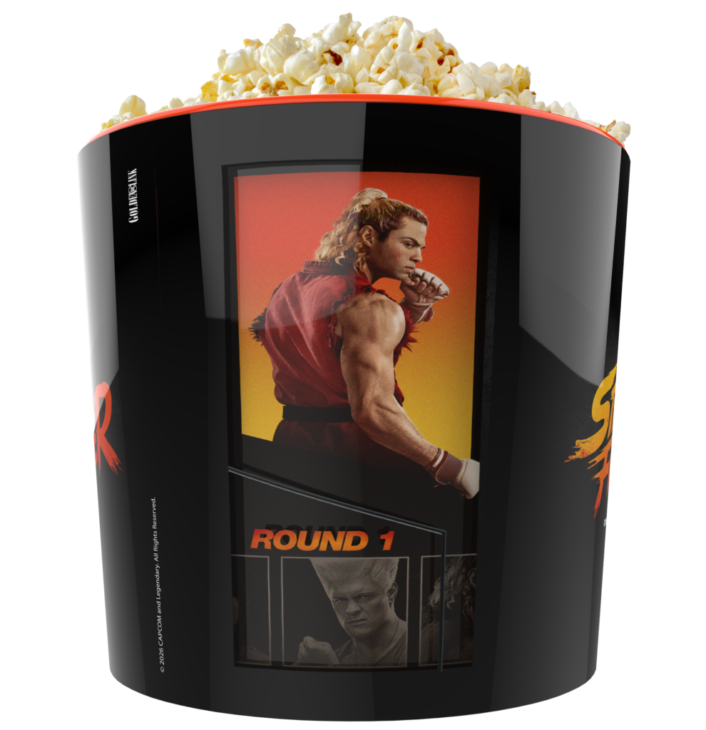 popcorn ファイル STREET FIGHTER: Double Wall Spinning Popcorn Bucket | Swan Drive