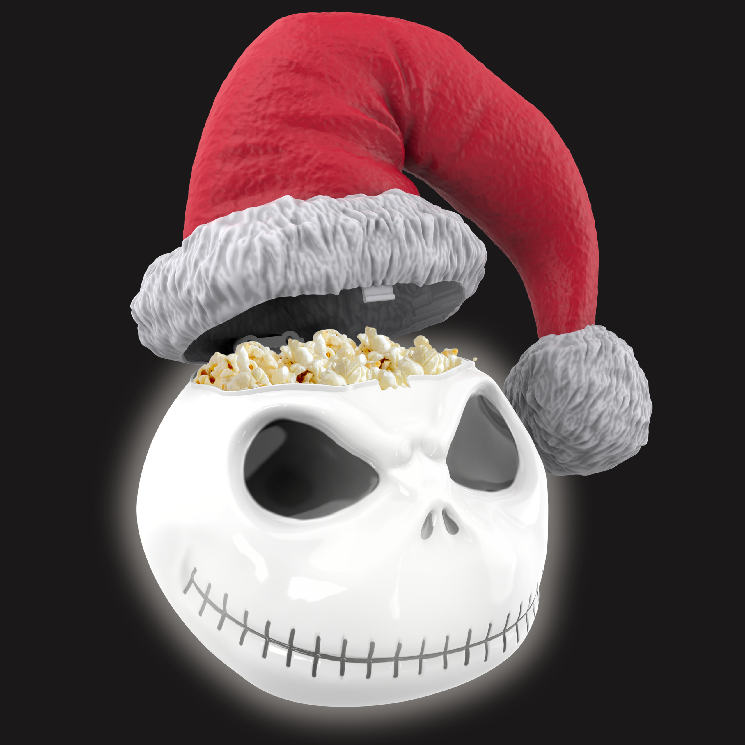 The Nightmare Before Christmas: Jack Skellington LED Light-Up Popcorn Bucket - Image 2